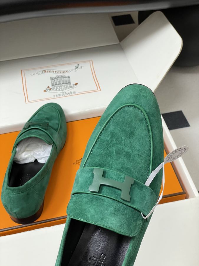 Hermes women's shoes -Top quality (with high-end airplane box ) — 1:1 Replica — photo 9