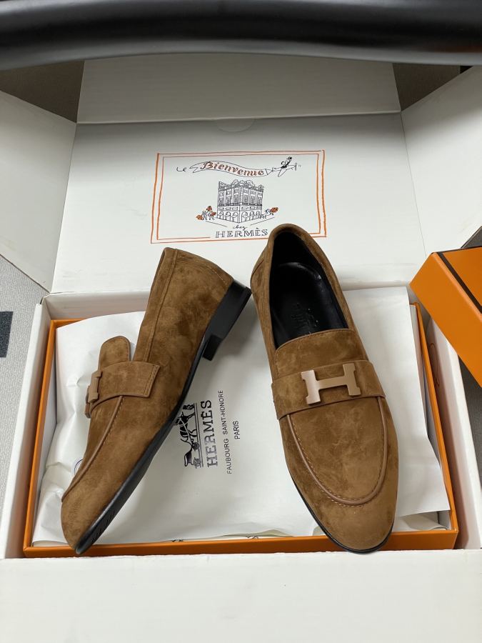 Hermes women's shoes -Top quality (with high-end airplane box ) — 1:1 Replica — photo 6