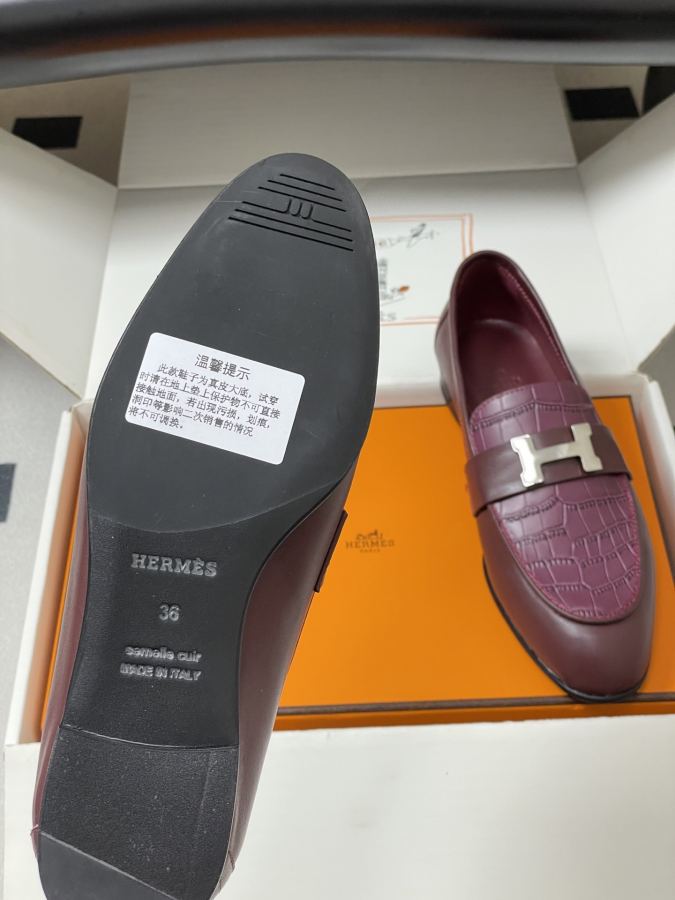 Hermes women's shoes -Top quality (with high-end airplane box ) — Premium Replica — photo 8