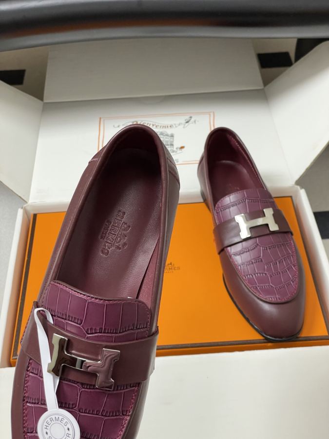 Hermes women's shoes -Top quality (with high-end airplane box ) — Premium Replica — photo 7