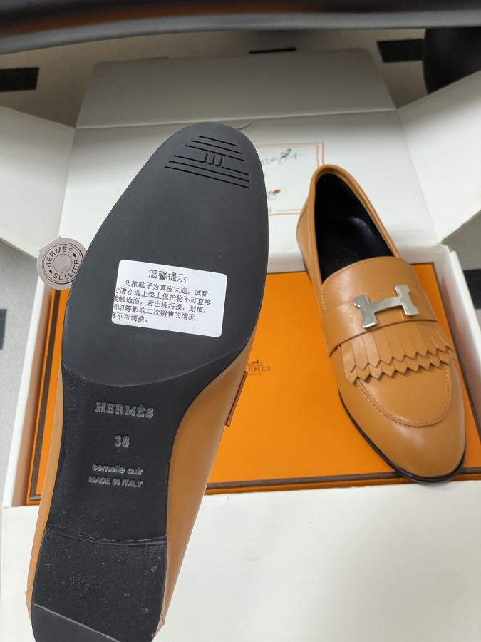 Hermes women's shoes -Top quality (with high-end airplane box ) — 1:1 Replica For Sale — photo 8
