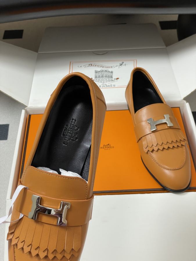 Hermes women's shoes -Top quality (with high-end airplane box ) — 1:1 Replica For Sale — photo 7