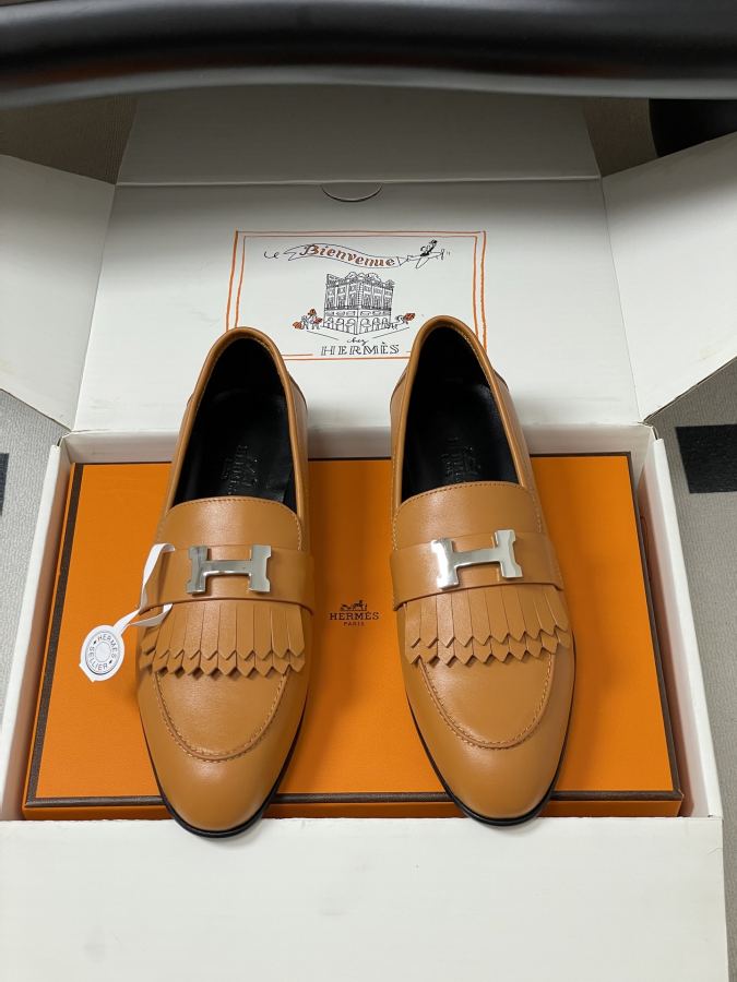 Hermes women's shoes -Top quality (with high-end airplane box ) — 1:1 Replica For Sale — photo 5