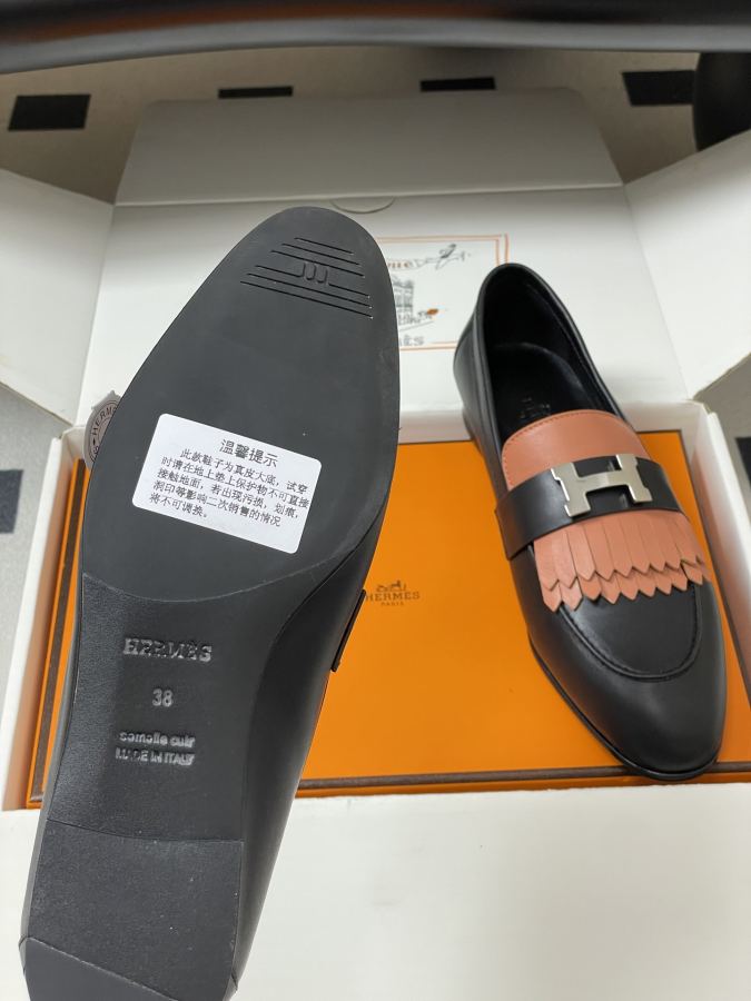 Hermes women's shoes -Top quality (with high-end airplane box ) — 1:1 Replica For Sale — photo 8