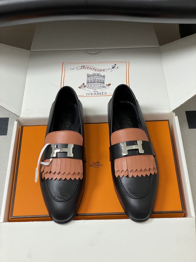 Hermes women's shoes -Top quality (with high-end airplane box ) — 1:1 Replica For Sale — photo 5