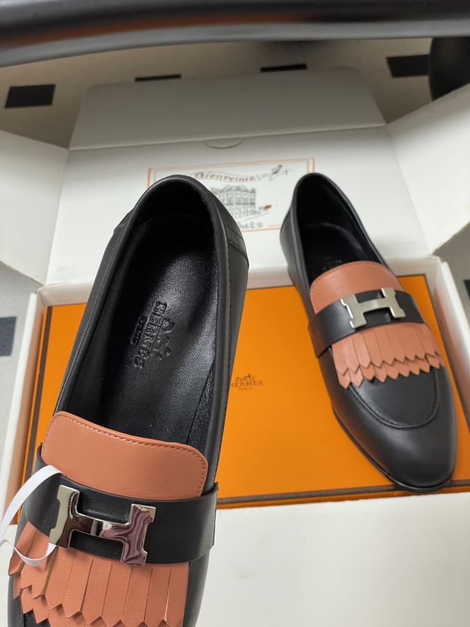 Hermes women's shoes -Top quality (with high-end airplane box ) — 1:1 Replica For Sale — photo 7