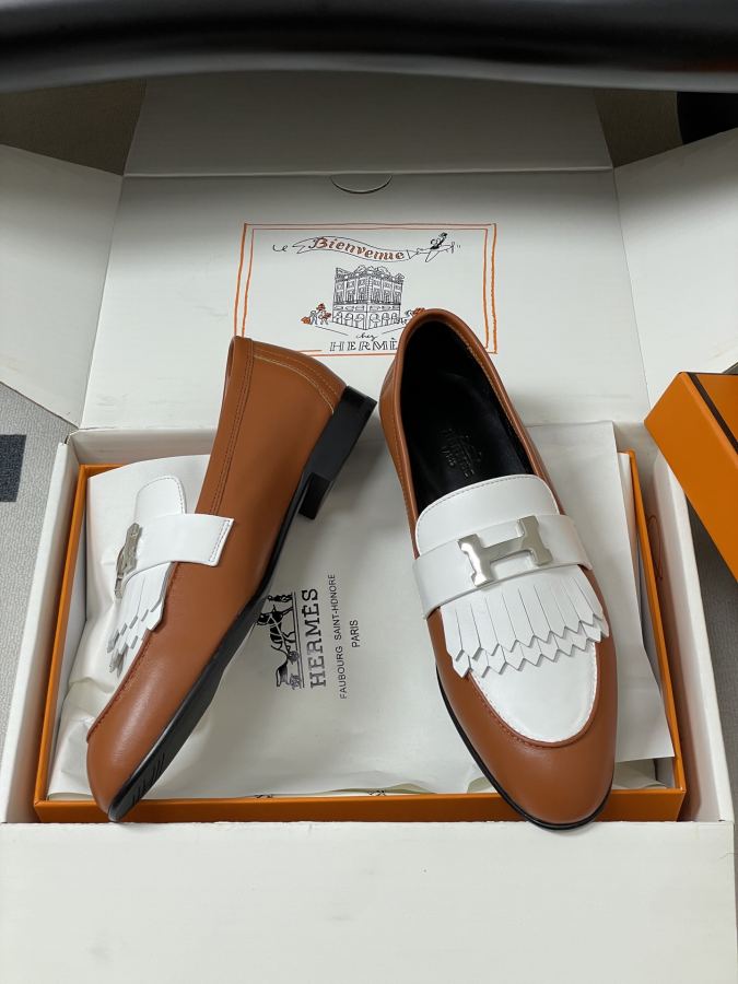 Hermes women's shoes -Top quality (with high-end airplane box ) — AAA Quality Replica — photo 6