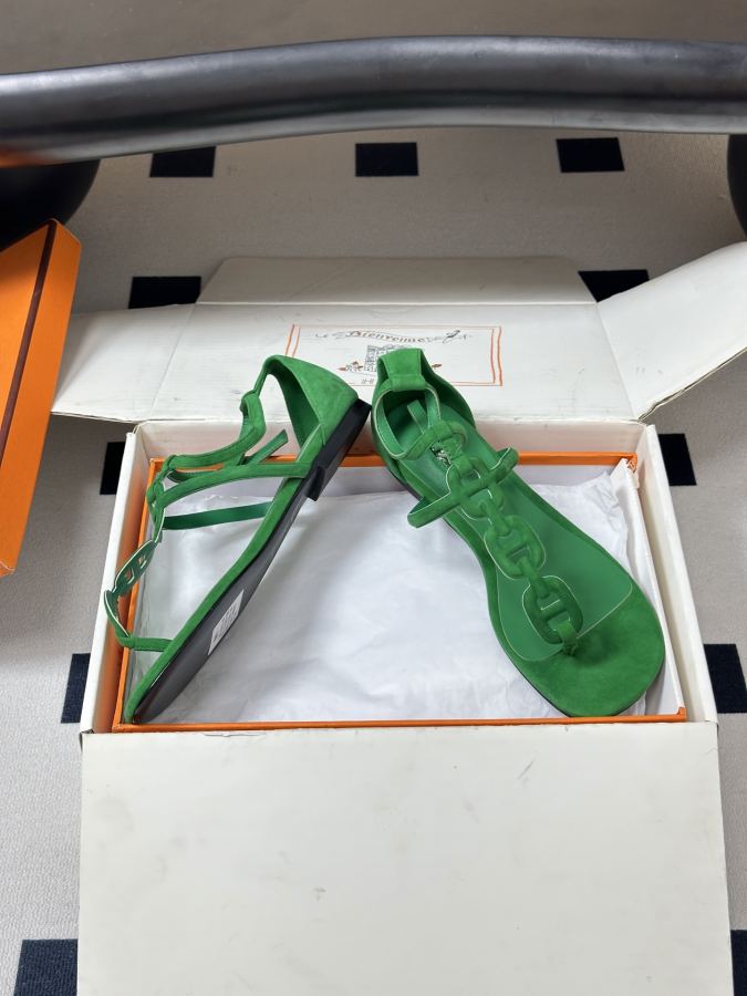 Hermes women's shoes -Top quality (with high-end airplane box ) — Premium Replica — photo 5