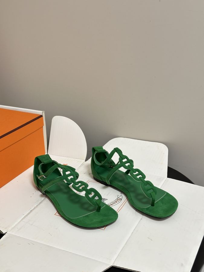 Hermes women's shoes -Top quality (with high-end airplane box ) — Premium Replica