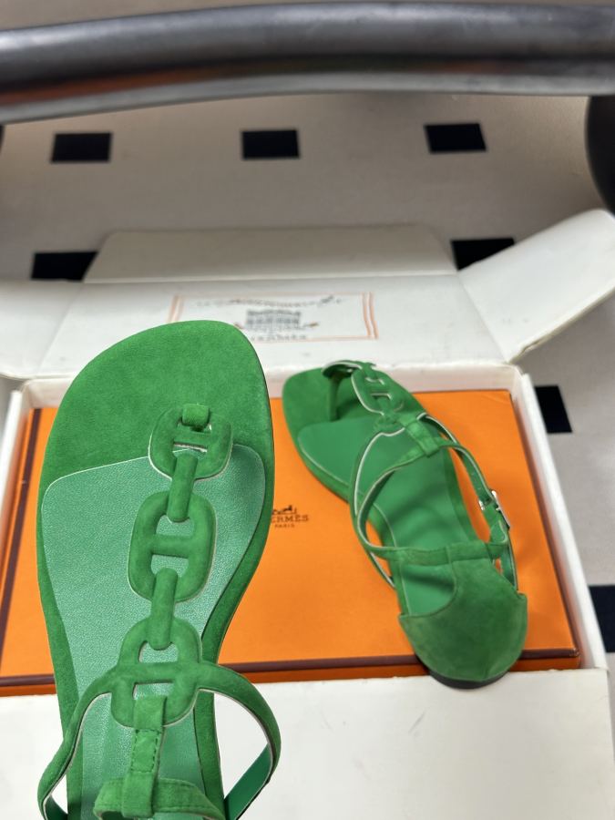 Hermes women's shoes -Top quality (with high-end airplane box ) — Premium Replica — photo 8