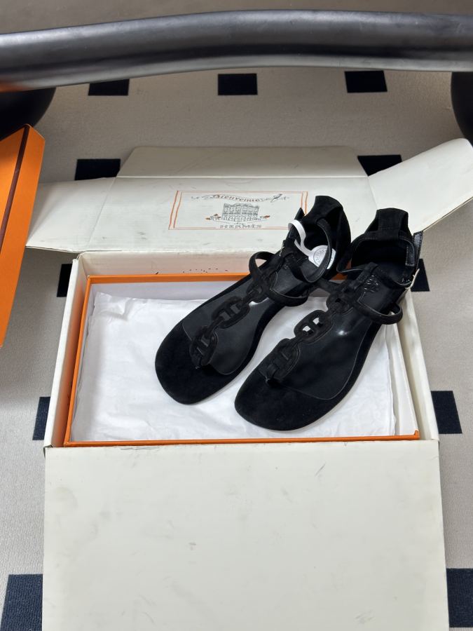 Hermes women's shoes -Top quality (with high-end airplane box ) — 1:1 Replica For Sale — photo 4