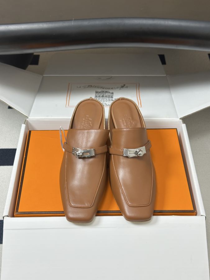 Hermes women's shoes -Top quality (with high-end airplane box ) — 1:1 Replica For Sale — photo 6