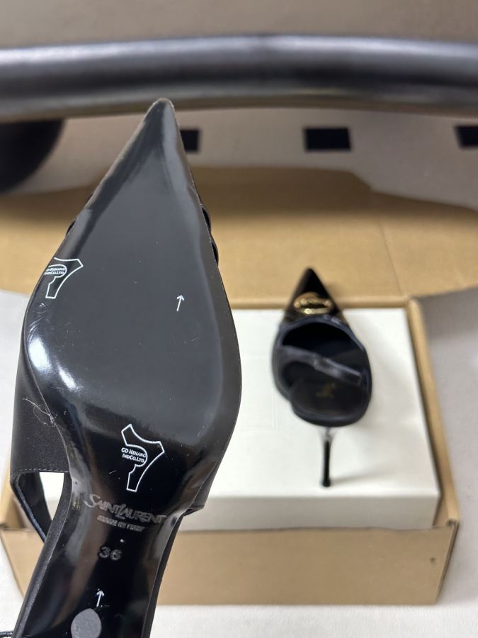 YSL women's shoes -Top quality (with high-end airplane box ) — 1:1 Replica — photo 9