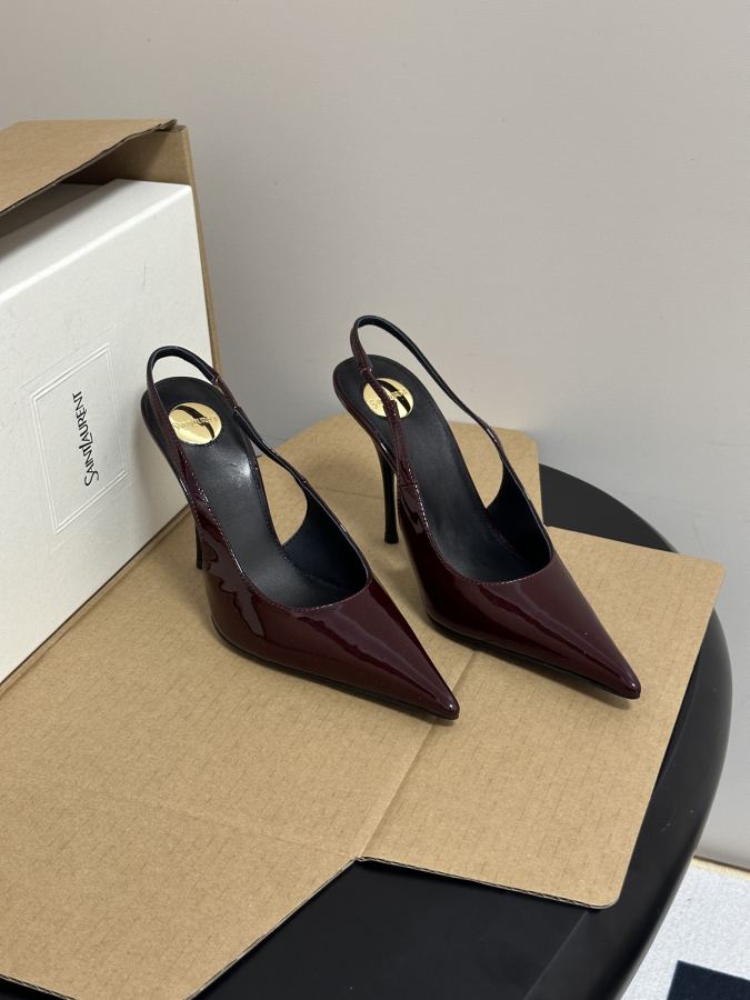 YSL women's shoes -Top quality (with high-end airplane box ) — Premium Replica