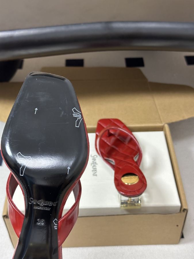 YSL women's shoes -Top quality (with high-end airplane box ) — 1:1 Replica — photo 9