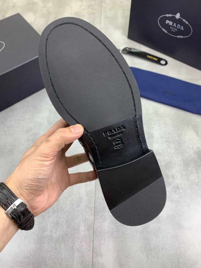 Prada women's shoes Factory price (genuine leather outsole series) original quality, top version — AAA Quality Replica — photo 8