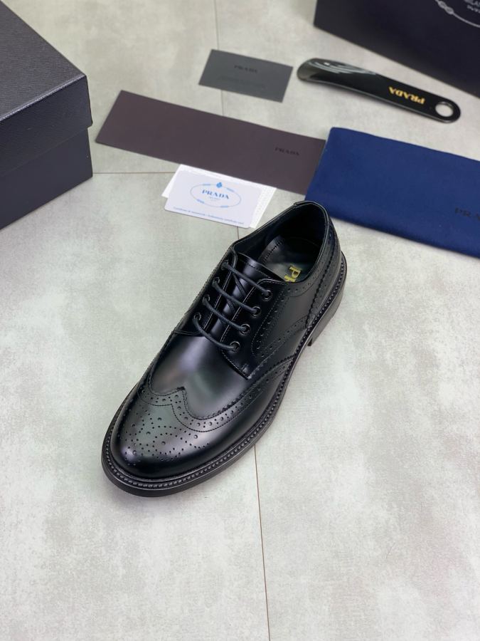 Prada women's shoes Factory price (genuine leather outsole series) original quality, top version — 1:1 Replica For Sale — photo 4