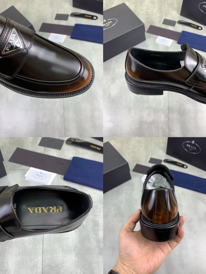 Prada women's shoes Factory price (genuine leather outsole series) original quality, top version — Premium Replica — photo 9