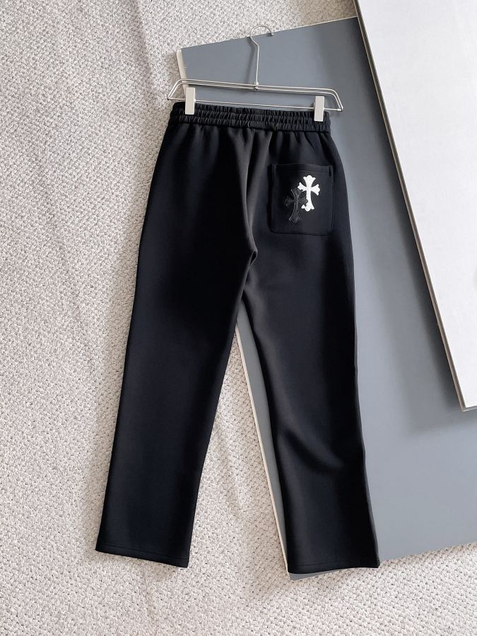Chrome hearts men Croxin 2026 autumn and winter men's trousers, air-layer cotton casual pants, classic — AAA Quality Replica — photo 8
