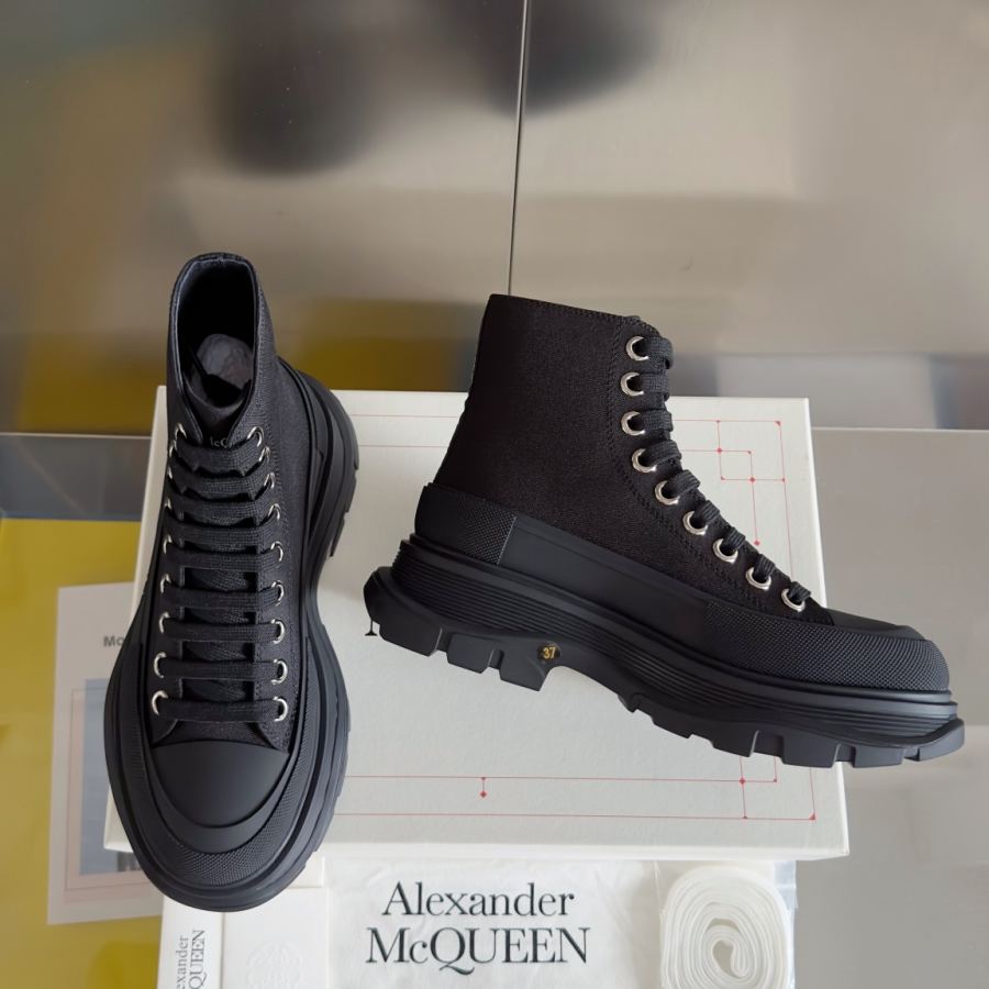 Alexander Mc Queen Women's Shoes Top version: Lace-up for women and men — 1:1 Replica For Sale — photo 3
