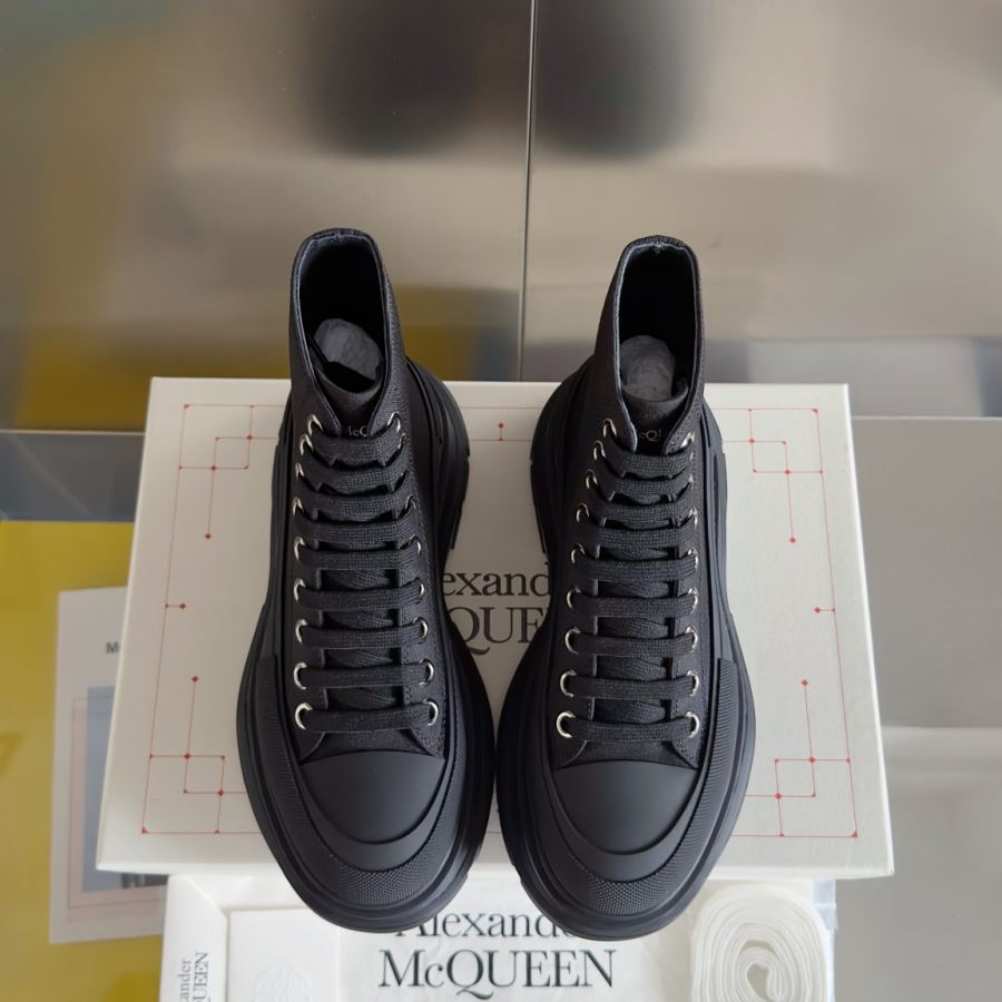 Alexander Mc Queen Women's Shoes Top version: Lace-up for women and men — 1:1 Replica For Sale — photo 7