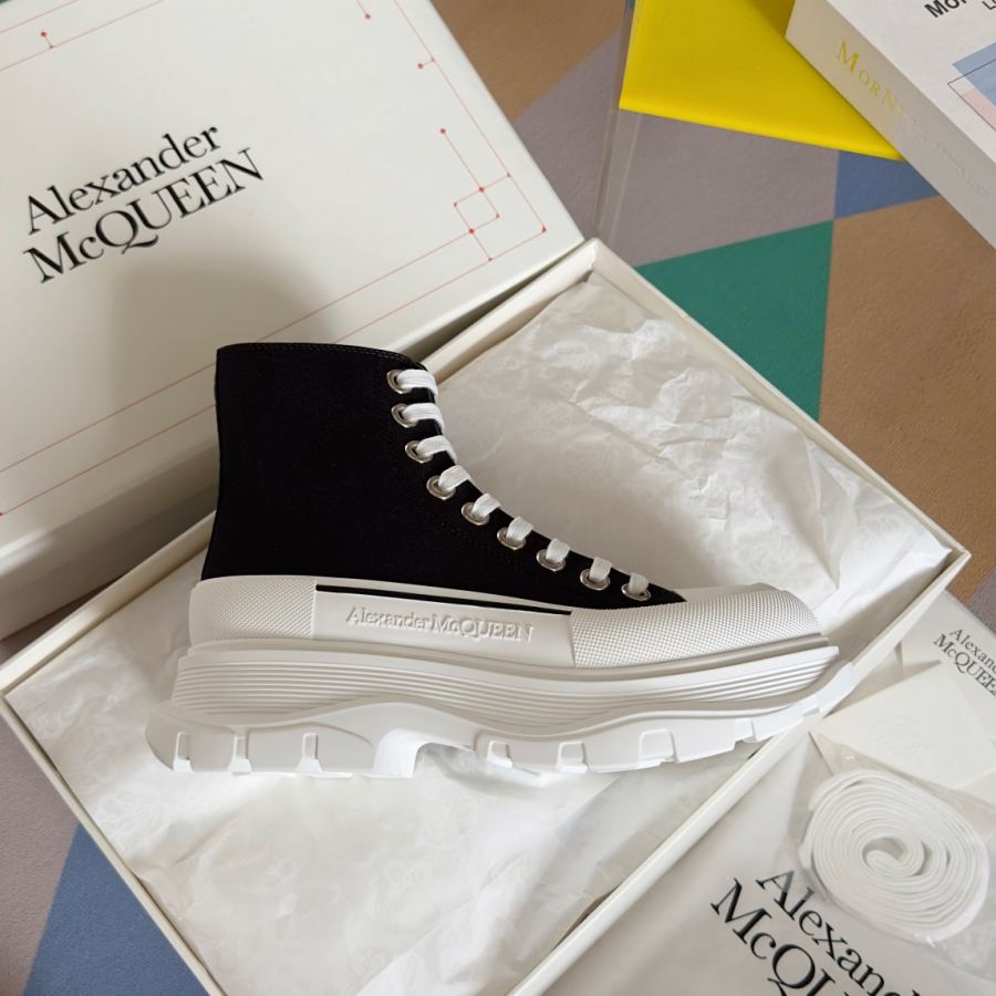 Alexander Mc Queen Women's Shoes Top version: Lace-up for women and men — AAA Quality Replica — photo 4