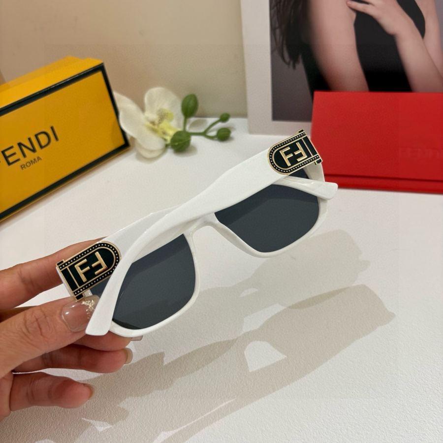 fendi glasses FENDI sunglasses, high quality fashionable square frame glasses, comfortable — Premium Replica — photo 5