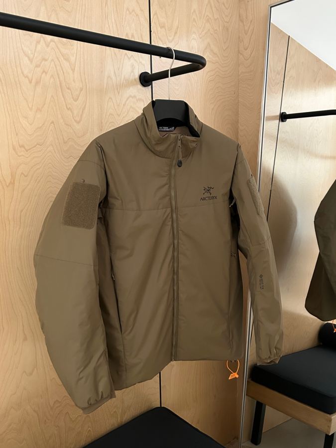 ARC'TERYX men "Top Military Bird Stand Collar Cotton Jacket" — AAA Quality Replica — photo 2