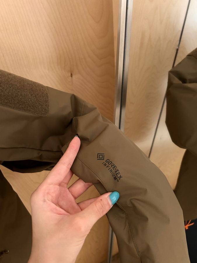 ARC'TERYX men "Top Military Bird Stand Collar Cotton Jacket" — AAA Quality Replica — photo 4