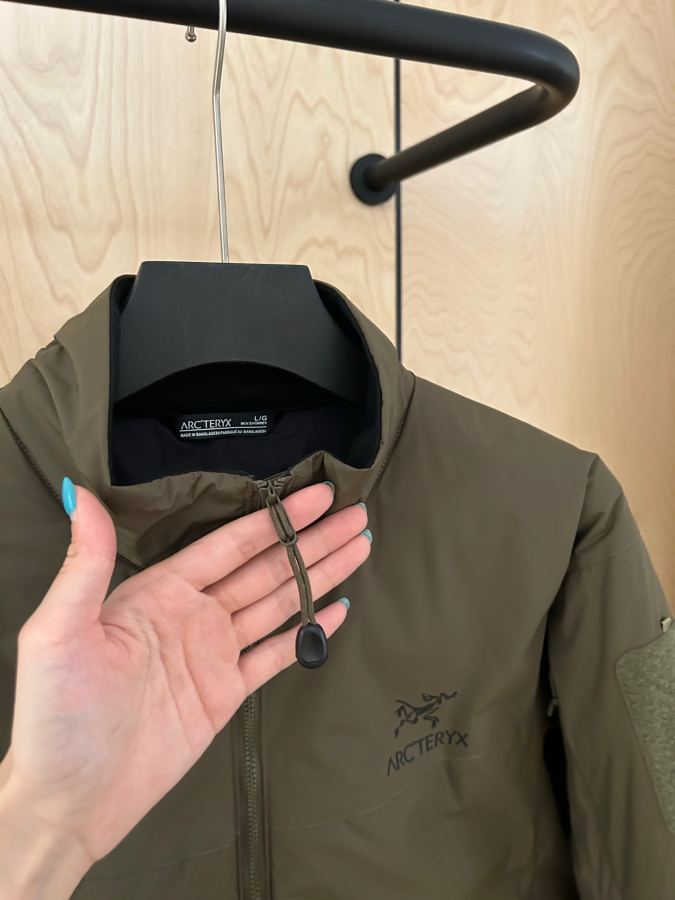 ARC'TERYX heren "Top Militaire Vogel Stand Kraag Katoenen Jas" — photo 7