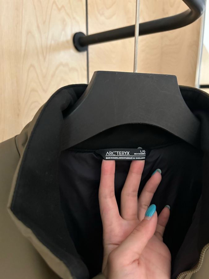 ARC'TERYX heren "Top Militaire Vogel Stand Kraag Katoenen Jas" — photo 6