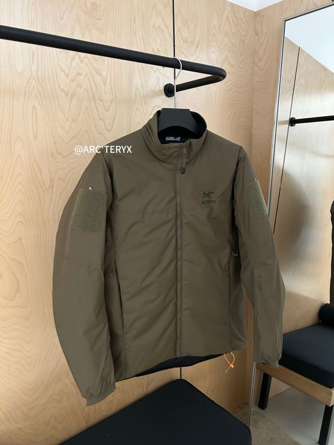 ARC'TERYX heren "Top Militaire Vogel Stand Kraag Katoenen Jas" — photo 2