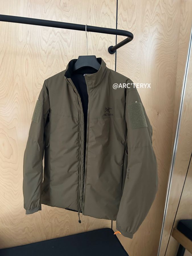 ARC'TERYX heren "Top Militaire Vogel Stand Kraag Katoenen Jas" — photo 9