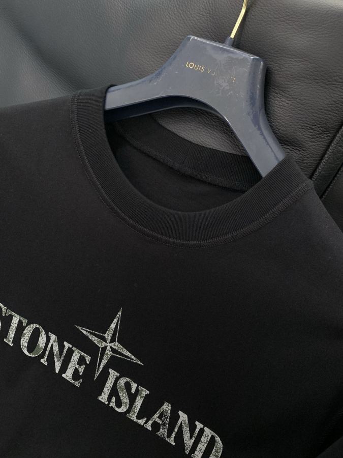Stone Island Clothes Stone Island 2025 New T logo 3 M-5 XL — 1:1 Replica — photo 4