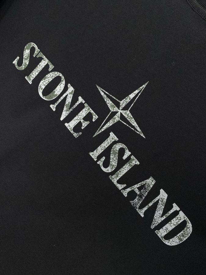 Stone Island Clothes Stone Island 2025 New T logo 3 M-5 XL — 1:1 Replica — photo 6
