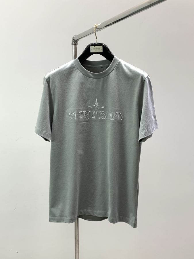 Stone Island Clothes Stone Island 2026 New T logo 4 M-4 XL — 1:1 Replica — photo 4