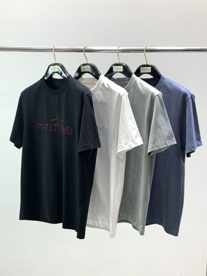 Stone Island Clothes Stone Island 2026 New T logo 4 M-4 XL — Premium Replica — photo 9