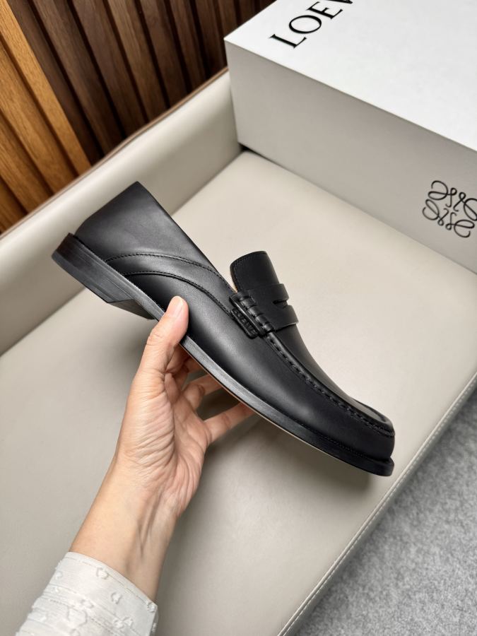 LOEWE women's shoes business leather shoes, imported cowhide fabric, water-dyed cowhide lining, — 1:1 Replica For Sale — photo 6