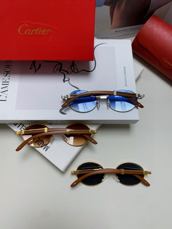 Cartier sunglasses Cartier 2025 New UV CT0464 S — 1:1 Replica For Sale — photo 9