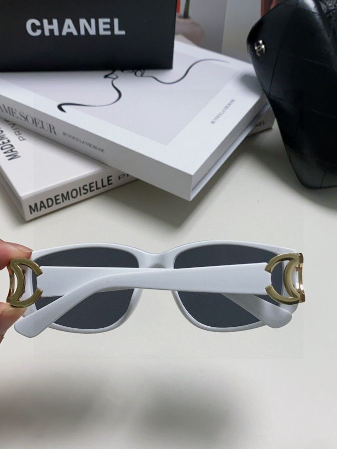 chanel glasses CHANEL C logo Y2 K VINTAGE women — Premium Replica — photo 5