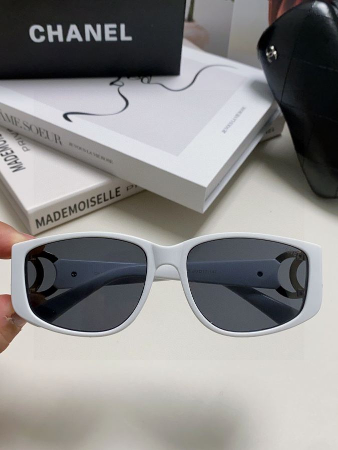 chanel glasses CHANEL C logo Y2 K VINTAGE women — Premium Replica — photo 4