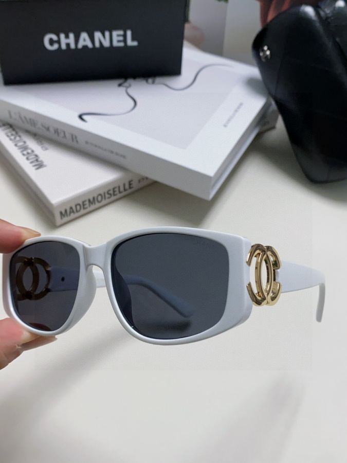 chanel glasses CHANEL C logo Y2 K VINTAGE women — Premium Replica — photo 6