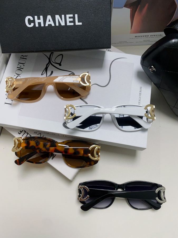 chanel glasses CHANEL C logo Y2 K VINTAGE women — Premium Replica — photo 9