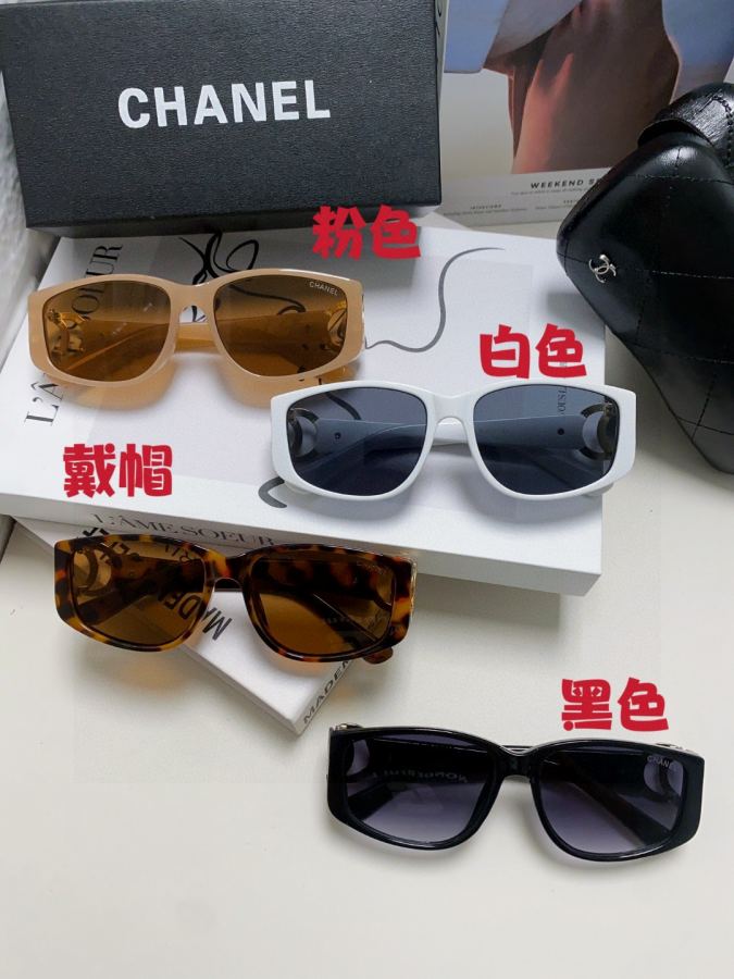 chanel glasses CHANEL C logo Y2 K VINTAGE women — Premium Replica — photo 10