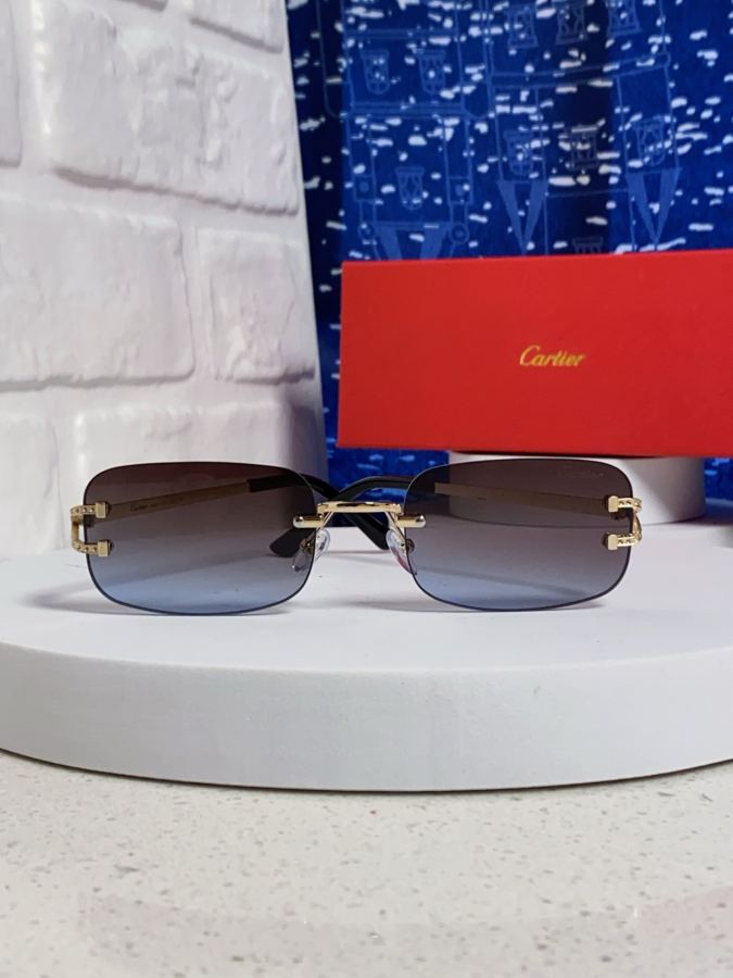 Cartier sunglasses Carter Cartier 2026 New hiphop — 1:1 Replica For Sale — photo 2