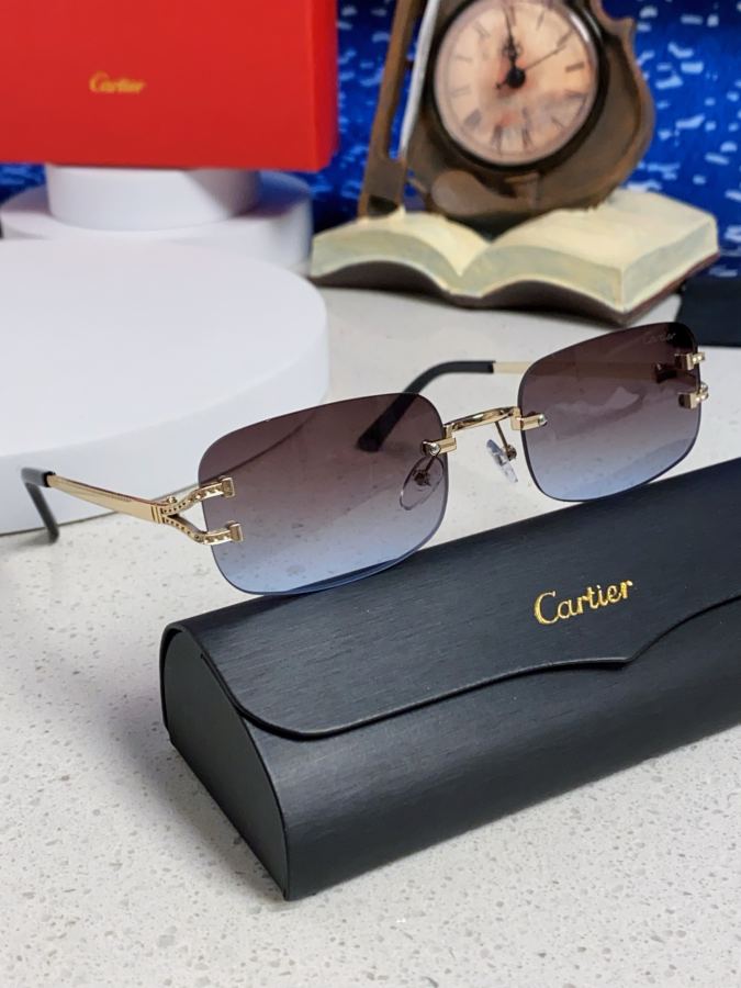 Cartier sunglasses Carter Cartier 2026 New hiphop — 1:1 Replica For Sale — photo 10