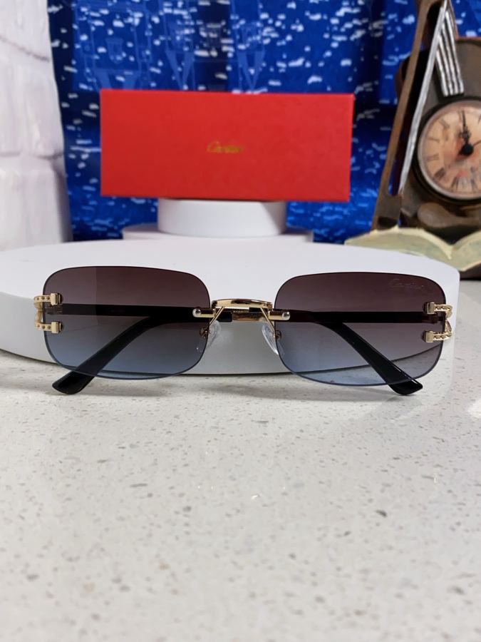 Cartier sunglasses Carter Cartier 2026 New hiphop — 1:1 Replica For Sale — photo 9