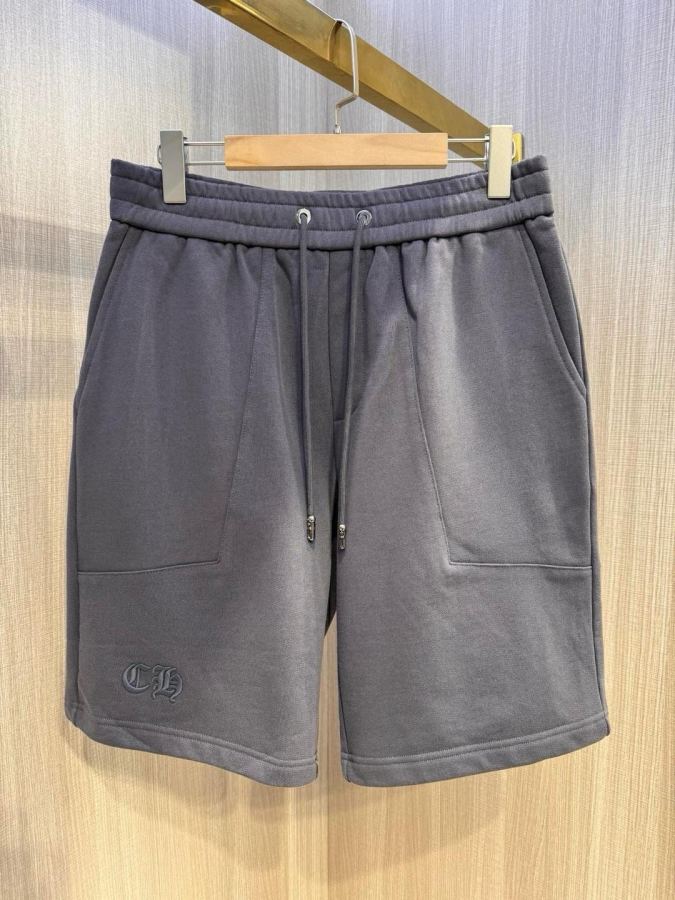 Chrome hearts men Crow heart 2026 spring/summer cross-stitch logo men's cotton casual shorts, drawstring — 1:1 Replica For Sale — photo 4
