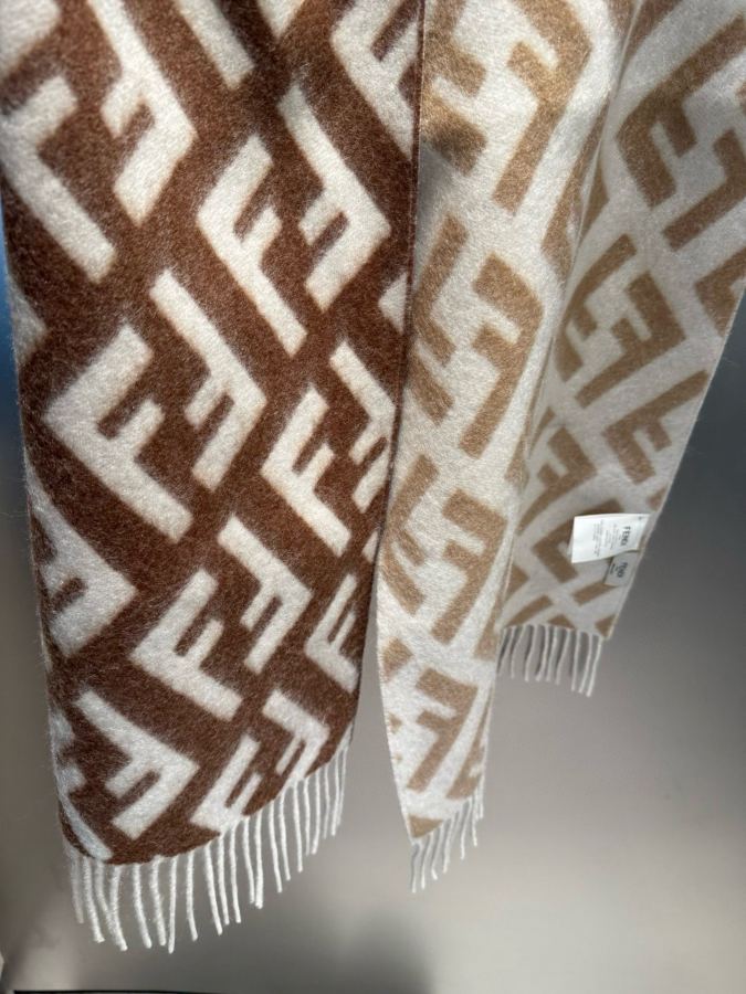 Fendi scarf Fendi FF Stefano Pilati FF 35 x180cm 8cmx2 — 1:1 Replica — photo 9