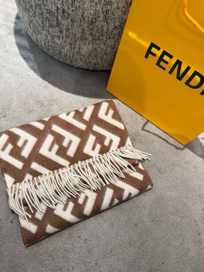 Fendi scarf Fendi FF Stefano Pilati FF 35 x180cm 8cmx2 — 1:1 Replica — photo 6